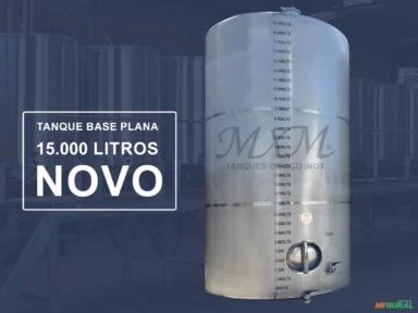 TANQUE INOX 304 - 15.000 litros | Dorna | Reservatório (NOVO)