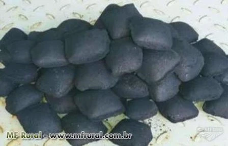 Carvão tipo briquetes
