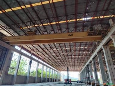 PONTE ROLANTE 32 TON COM 22 VAO Imagem PONTE ROLANTE 32 TON COM 22 VAO