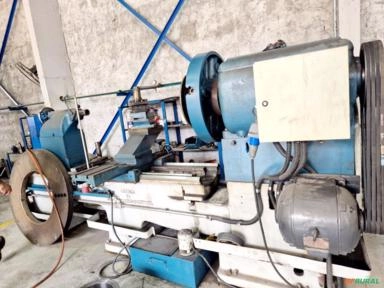 Torno Mecânico Promeca 1600 x 2000 mm – Grande Porte, Reformado e Pronto para Trabalho Imagem Torno Mecânico Promeca 1600 x 2000 mm – Grande Porte, Reformado e Pronto para Trabalho