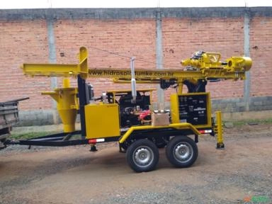 Maquina para sondagens geológicas e mineração HD-80R Imagem Maquina para sondagens geológicas e mineração HD-80R