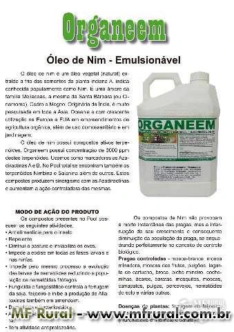 óleo de neem emulsionável orgânico