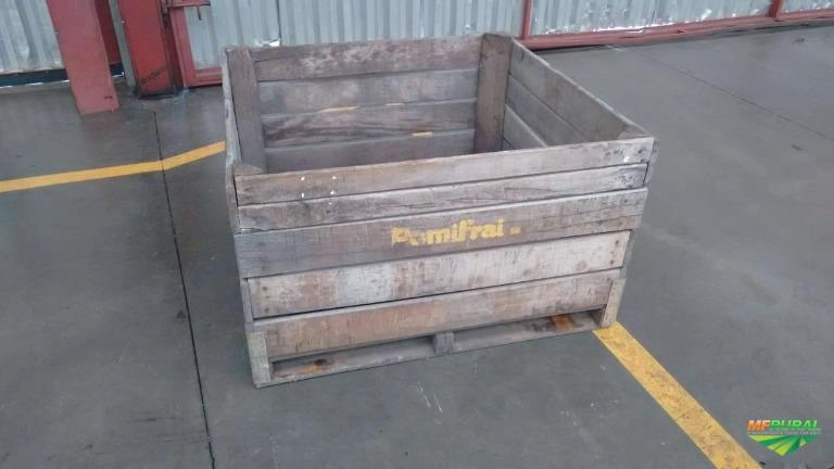 Bins de Madeira 1,20x1,20x0,75 - #7460 Imagem Bins de Madeira 1,20x1,20x0,75 - #7460