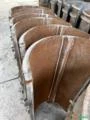 Forma Chapa de Aço de Canaleta 400mm #13175