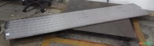Aletas Para Trocadores de Calor Aletados Chapa de Aço Carbono de 2,57x0,52 Mt Imagem Aletas Para Trocadores de Calor Aletados Chapa de Aço Carbono de 2,57x0,52 Mt