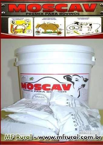 MOSCAV COMBATE MOSCAS E CARRAPATOS 20kg (FRETE GRÁTIS PARA TODO BRASIL)