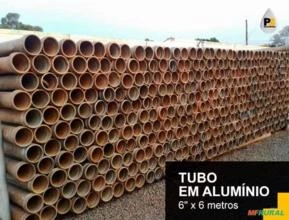Tubo em Alumínio Usado