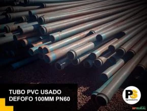 TUBO PVC DEFOFO 100mm PN 60 USADO