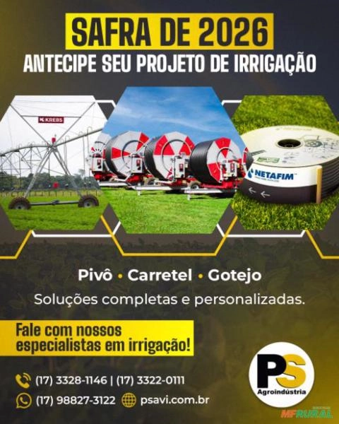 PROJETOS DE IRRIGAÇÃO Imagem PROJETOS DE IRRIGAÇÃO