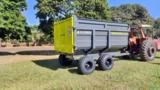 Carreta Forrageira Basculante para trator Imagem Carreta Forrageira Basculante para trator