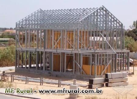 Construçao em 15 dias - casas steel frame