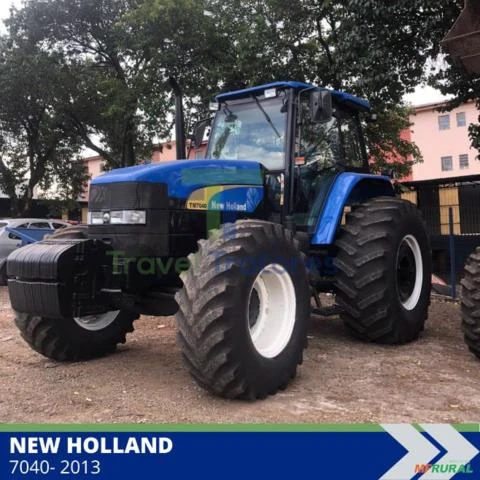 Trator New Holland TM 7040 4x4 ano 13