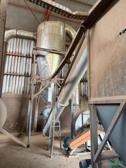 Secador Rotativo com Sistema de Exaustão - ø2.200 mm x 15 Metros Imagem Secador Rotativo com Sistema de Exaustão - ø2.200 mm x 15 Metros