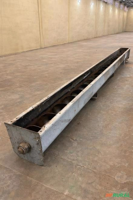 Rosca Transportadora Tipo Calha em Ribeirão Preto Imagem Rosca Transportadora Tipo Calha em Ribeirão Preto