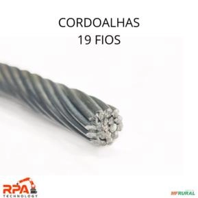 CORDOALHAS GALVANIZADAS 19 FIOS PARA PLANTAÇÃO, CERCA E CURRAL CORDOALHAS GALVANIZADAS 19 FIOS PARA PLANTAÇÃO, CERCA E CURRAL