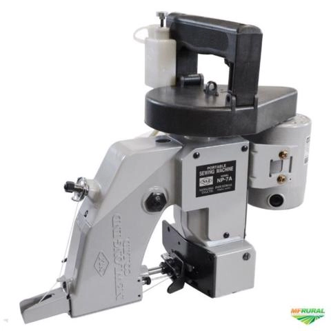 Máquina de Costura de Boca de Sacaria NEWLONG NP-7A 220V Imagem Máquina de Costura de Boca de Sacaria NEWLONG NP-7A 220V
