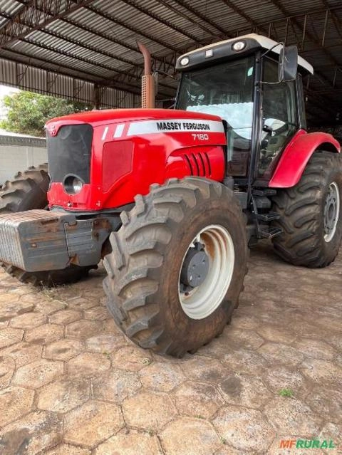 Imagem Trator MF7180/4 CABINADO Imagem Trator MF7180/4 CABINADO