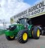 Trator John Deere 6210 M . Imagem Trator John Deere 6210 M .