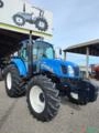 Trator New Holland T6 110 cabinado. Imagem Trator New Holland T6 110 cabinado.