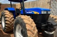 Trator New Holland 7630 4x4 ano 07