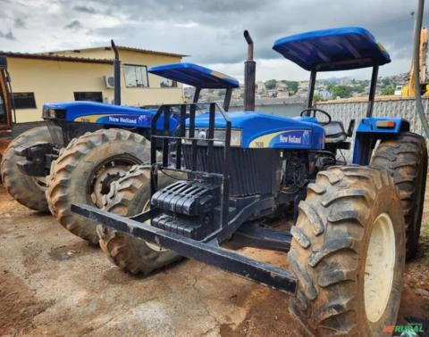 Trator New Holland 7630 4x4 ano 09