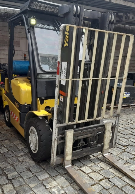 Imagem EMPILHADEIRA YALE, MODELO GP050VX, ANO 2018, ÚNICO DONO, NF DE ORIGEM, GLP, TORRE TRIPLEX, 14.000HS Imagem EMPILHADEIRA YALE, MODELO GP050VX, ANO 2018, ÚNICO DONO, NF DE ORIGEM, GLP, TORRE TRIPLEX, 14.000HS
