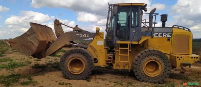 Imagem PÁ CARREGADEIRA JOHN DEERE, MODELO 724K, ANO 2018 Imagem PÁ CARREGADEIRA JOHN DEERE, MODELO 724K, ANO 2018