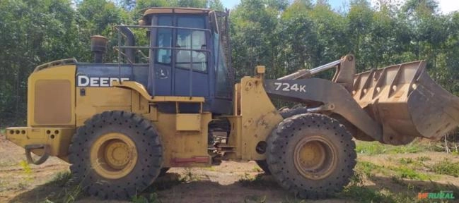 Imagem PÁ CARREGADEIRA JOHN DEERE, MODELO 724K, ANO 2018 Imagem PÁ CARREGADEIRA JOHN DEERE, MODELO 724K, ANO 2018