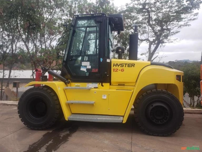 EMPILHADEIRA HYSTER MODELO H12.00-6 XM ANO 2023, NOVA DE FÁBRICA, SEM USO, PRONTA ENTREGA, 12 TON