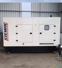 GERADOR STEMAC ANO 2008, POTÊNCIA DE 260KVA, MOTOR CUMMINS 6CTA, UNIDADE GERADORA GRAMACO, TOTALMENT