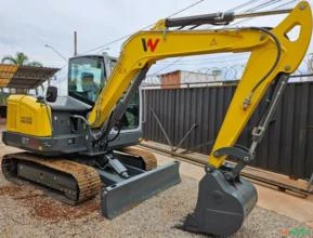 MINI ESCAVADEIRA WACKER NEUSON, MODELO ET66, ANO 2023, SEM USO, NOVA DE FÁBRICA