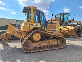 TRATOR DE ESTEIRAS CATERPILLAR, MODELO D6N XL, ANO 2008, RIPPER