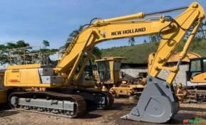 ESCAVADEIRA NEW HOLLAND, MODELO E385B MASS EXCAVATOR, ANO 2012, ÚNICO DONO, COM 8.141HS TRABALHAS