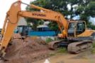 ESCAVADEIRA HYUNDAI, MODELO ROBEX 220LC-9S, ANO 2013 Imagem ESCAVADEIRA HYUNDAI, MODELO ROBEX 220LC-9S, ANO 2013