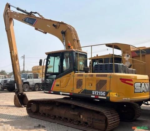 ESCAVADEIRA SANY, MODELO SY215C LONG REACH, ANO 2023 Imagem ESCAVADEIRA SANY, MODELO SY215C LONG REACH, ANO 2023