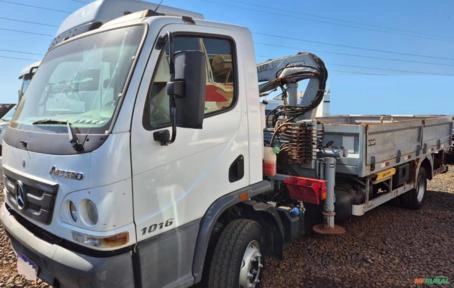CAMINHÃO MUNCK MERCEDES BENZ, ACCELO 1016, ANO 2019/2020, 2º DONO, 54.200KMS, USICAMP AGR 4000 Imagem CAMINHÃO MUNCK MERCEDES BENZ, ACCELO 1016, ANO 2019/2020, 2º DONO, 54.200KMS, USICAMP AGR 4000