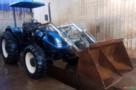 TRATOR AGRÍCOLA NEW HOLLAND, TL75E 4X4, ANO 2015, 5.851HS TRABALHADAS, IMPLEMENTO CAÇAMBA MARISPAN Imagem TRATOR AGRÍCOLA NEW HOLLAND, TL75E 4X4, ANO 2015, 5.851HS TRABALHADAS, IMPLEMENTO CAÇAMBA MARISPAN