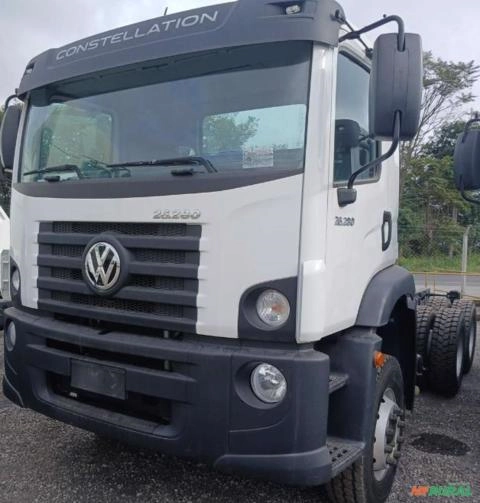 CAMINHÃO VOLKSWAGEN, MODELO 26-280 6X4 CONSTELLATION, ANO 2022/2023, SEM USO Imagem CAMINHÃO VOLKSWAGEN, MODELO 26-280 6X4 CONSTELLATION, ANO 2022/2023, SEM USO