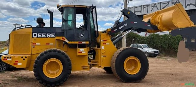 PÁ CARREGADEIRA JOHN DEERE, MODELO 644K, ANO 2015, PINTURA NOVA, COM 24.000 HORAS TRABALHADAS, Imagem PÁ CARREGADEIRA JOHN DEERE, MODELO 644K, ANO 2015, PINTURA NOVA, COM 24.000 HORAS TRABALHADAS,