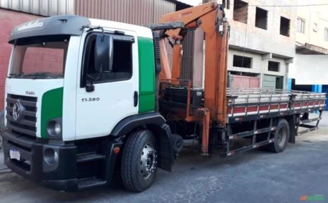 CAMINHÃO MUNCK VOLKSWAGEN, 17-280 CONSTELLATION, ANO 2014/2015, CARROCERIA 6.4M, ARGOS 20.000 Imagem CAMINHÃO MUNCK VOLKSWAGEN, 17-280 CONSTELLATION, ANO 2014/2015, CARROCERIA 6.4M, ARGOS 20.000