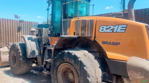 Pá Carregadeira Case 821E ANO 2018 Imagem Pá Carregadeira Case 821E ANO 2018