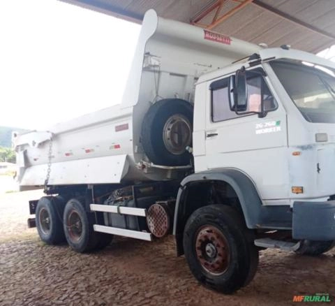 CAMINHÃO CAÇAMBA VOLKSWAGEN WORKER 26-260E 6X4 ANO 2008 Imagem CAMINHÃO CAÇAMBA VOLKSWAGEN WORKER 26-260E 6X4 ANO 2008