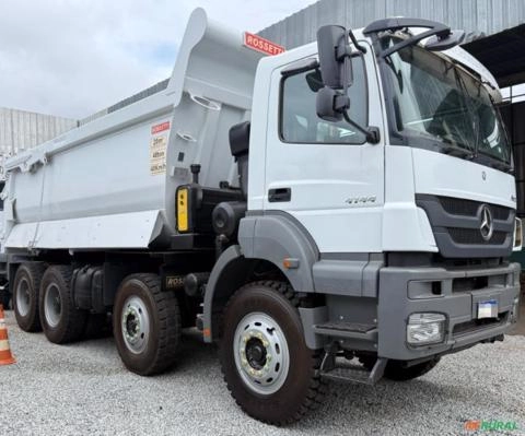 CAMINHÃO BASCULANTE MERCEDES BENZ 4144 8X4 ANO 2021 Imagem CAMINHÃO BASCULANTE MERCEDES BENZ 4144 8X4 ANO 2021