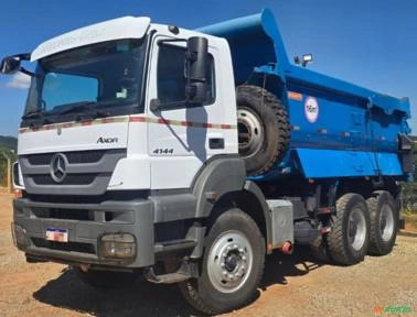 CAMINHÃO MERCEDES BENZ, MODELO AXOR 4144K 6X4, ANO 2021 BASCULA ROSSETTI 16M³ Imagem CAMINHÃO MERCEDES BENZ, MODELO AXOR 4144K 6X4, ANO 2021 BASCULA ROSSETTI 16M³