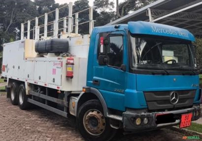 CAMINHÃO MERCEDES, ATEGO 2426 6X2, ANO 2019 COMBOIO GASCOM PRESSOLUB DE 9.000 LITROS Imagem CAMINHÃO MERCEDES, ATEGO 2426 6X2, ANO 2019 COMBOIO GASCOM PRESSOLUB DE 9.000 LITROS