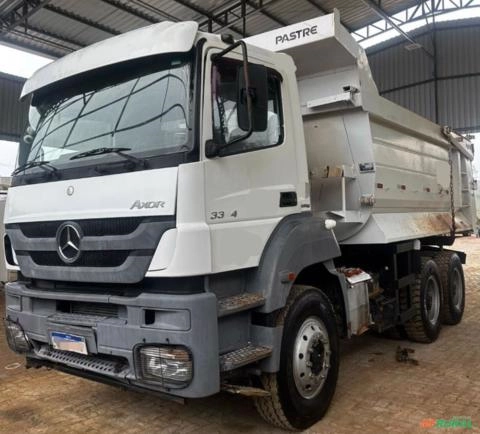 CAMINHÃO MERCEDES BENZ, AXOR 3344S 6X4, ANO 2012, 383.000KMS, CAÇAMBA PASTRE 18M³ Imagem CAMINHÃO MERCEDES BENZ, AXOR 3344S 6X4, ANO 2012, 383.000KMS, CAÇAMBA PASTRE 18M³