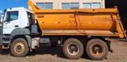 CAMINHÃO BASCULANTE MERCEDES BENZ, MODELO AXOR 4144K 6X4, BASCULA ROSSETTI 16 M³ Imagem CAMINHÃO BASCULANTE MERCEDES BENZ, MODELO AXOR 4144K 6X4, BASCULA ROSSETTI 16 M³