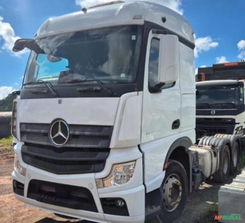 CAVALO MERCEDES BENZ, MODELO ACTROS 2651S 6X4, ANO 2023 Imagem CAVALO MERCEDES BENZ, MODELO ACTROS 2651S 6X4, ANO 2023