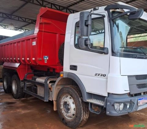 CAMINHÃO MERCEDES, MODELO ATEGO 2730 6X4, ANO 2023/2024, BASCULA RAMAH Imagem CAMINHÃO MERCEDES, MODELO ATEGO 2730 6X4, ANO 2023/2024, BASCULA RAMAH