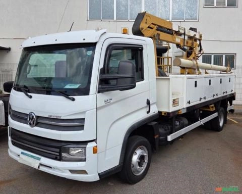 CAMINHÃO VOLKSWAGEN, MODELO 9.170 DELIVERY PRIME, ANO 2021/2022, EQUIPADO COM CESTO AÉREO !!! Imagem CAMINHÃO VOLKSWAGEN, MODELO 9.170 DELIVERY PRIME, ANO 2021/2022, EQUIPADO COM CESTO AÉREO !!!